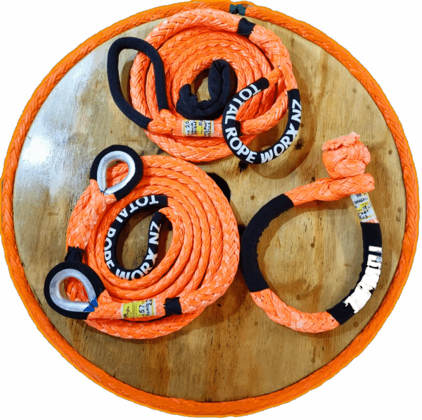 20mm x 5m Kenworth Bridle (MBL 57,000kgs) & 20mm Soft Shackles (MBL 44,000kgs)